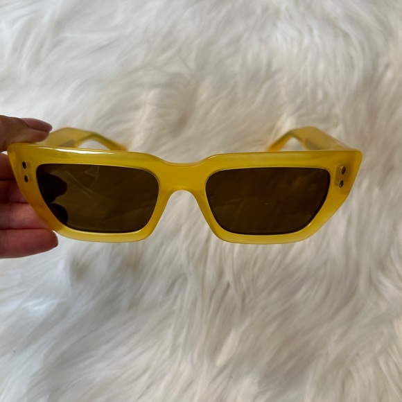 Isabel Marant IM 0159/S Yellow/brown (40G/70 M) sunglasses - Picture 7 of 13